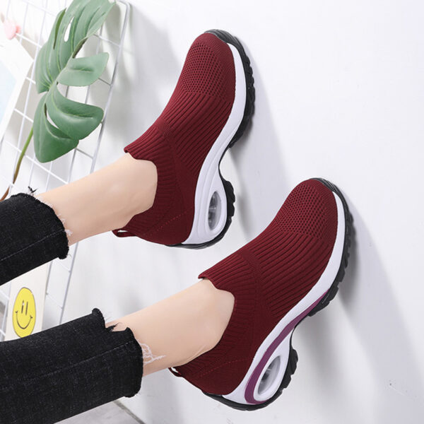 Sneakers Women Air Cushion Mesh Breathable Running Sports Shoes - Image 15