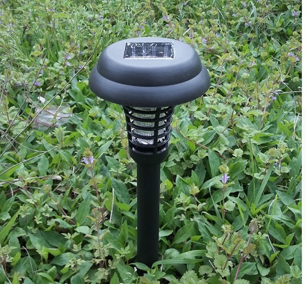 Solar Led Rechargeable Anti-Mosquito Lamp Electronic Fly Bug Zapper Insect Pest  Uv Trap Outdoor Garden Lawn Lamp - Image 5