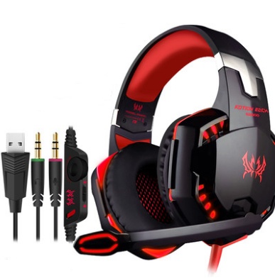 Wired Gaming Headset Headphones Surround Sound Deep Bass Stereo Casque Earphones With Microphone - Image 9