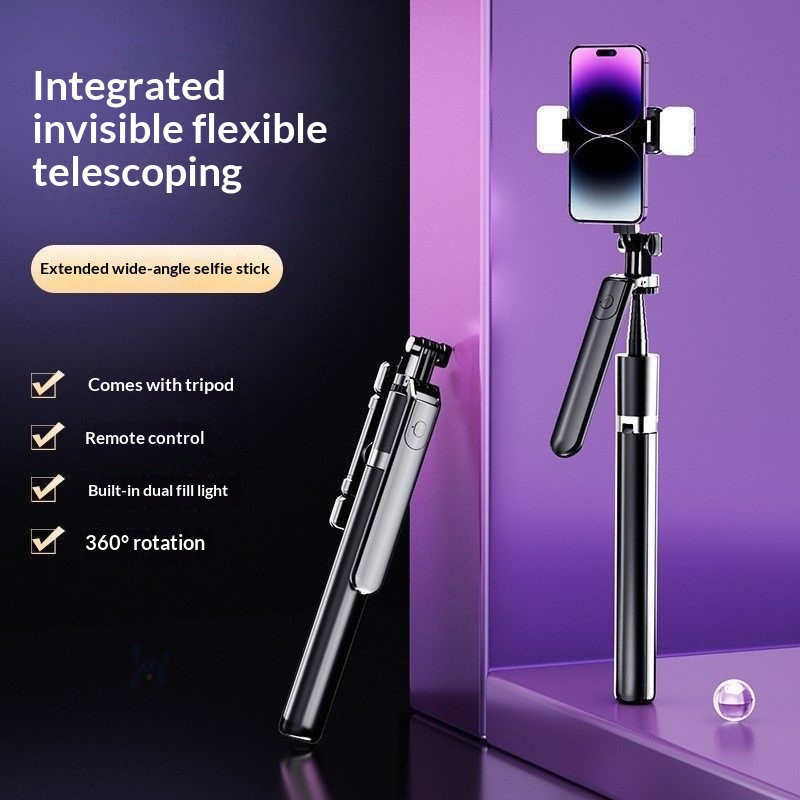 Outdoor Bluetooth Tripod With An Ultra-long Extendable ArmRotating Remote Control And Built-in Image Stabilization - Image 7