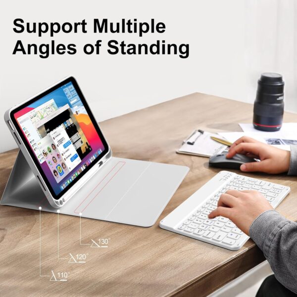 Compatible With IPad Keyboard Case - Image 9