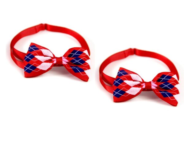 Plaid Pet Tie Cat Dog Scarf Accessories Pet Accessories - Image 22