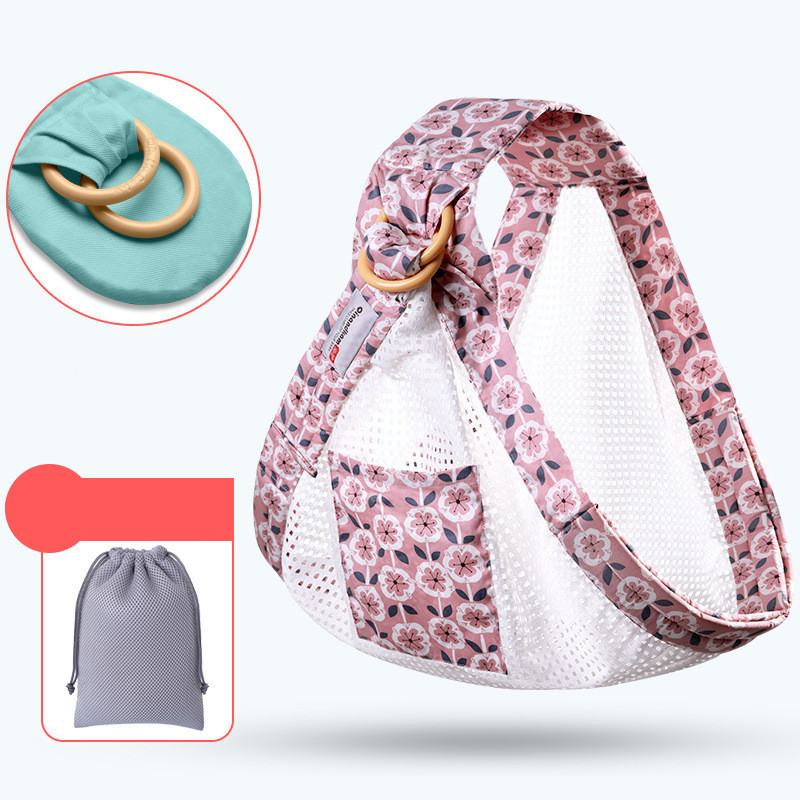 Baby Wrap Carrier Sling Adjustable Infant Comfortable Nursing Cover Soft Breathable Breastfeeding Carrier - Image 8