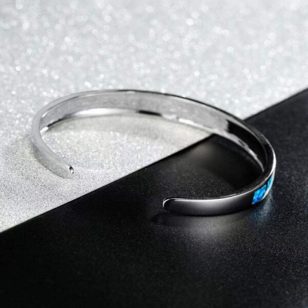 Plain Open Bangle Bracelet Jewelry Accessory - Image 4