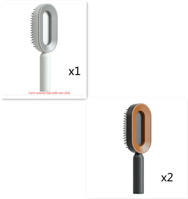 Self Cleaning Hair Brush For Women One-key Cleaning Hair Loss Airbag Massage Scalp Comb Anti-Static Hairbrush - Image 73