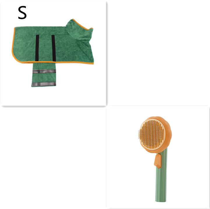 New Pet Cat Brush Hot Selling Hand-held Steel Wire Self-cleaning Comb Looper For Hair Removal - Image 35