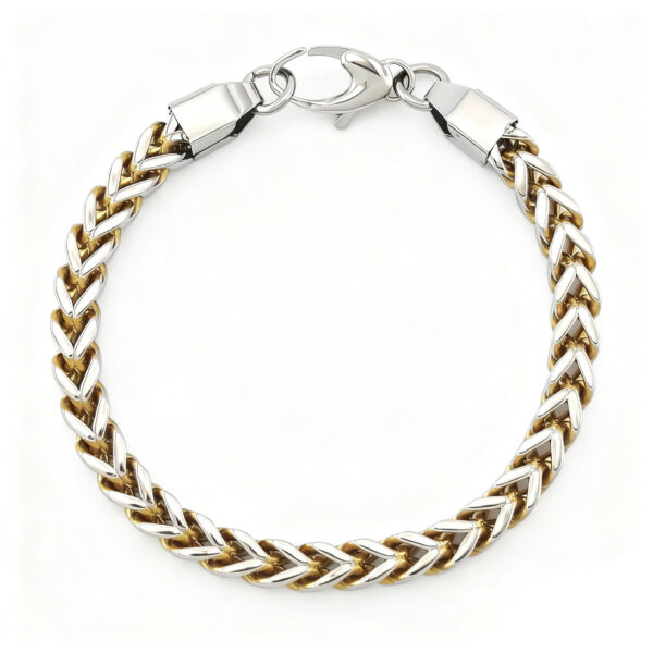 Hip-hop Personality Reversible Four-sided Bracelet - Image 15