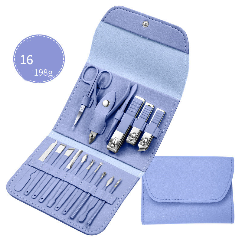 Professional Scissors Nail Clippers Set Ear Spoon Dead Skin Pliers Nail Cutting Pliers Pedicure Knife Nail Groove Trimmers - Image 35
