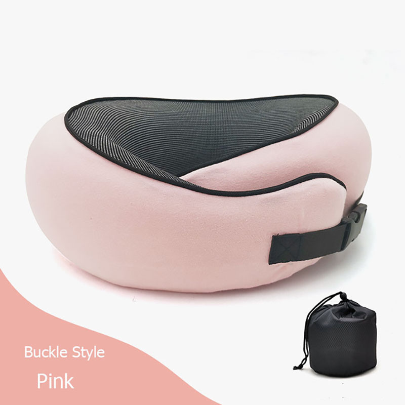 Travel Neck Pillow Non-Deformed Airplane Pillow Travel Neck Cushion Durable U-Shaped Travel Memory Cotton Nap Neck Pillow - Image 22
