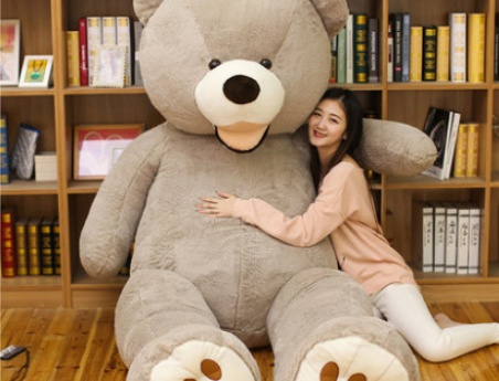 Giant Teddy Bear Plush Toy Huge  Soft Toys  Leather Shell - Image 5