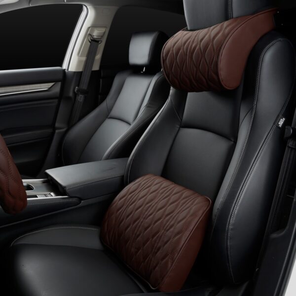 Car headrest, car neck pillow, backrest, car seat, universal car lumbar support set - Image 13