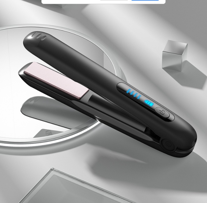 Wireless Hair Straightener Flat Iron Mini 2 IN 1 Roller USB 5000mAh Max 200 Degree Portable Cordless Curler 4 Levels Dry And Wet Uses - Image 38