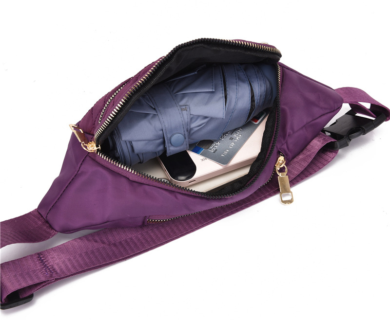 Rhombus Fanny Packs For Women Crossbody Waist Bags For Sports Hiking Cycling Running