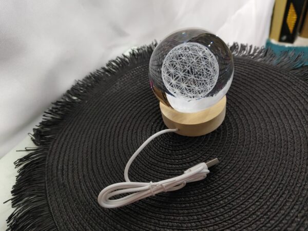 Luminous Starry Sky And Planets Moon Moon Crystal Ball Small Night Lamp Projection Ambience Light Creative Gift New Strange Gift - Image 12