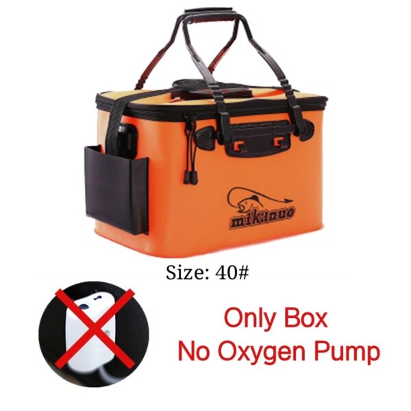 EVA Portable Fishing Bag Folding Thicken Live Fishing Box Tank Bucket Camping Fishing Tackle Fishbox Storage Bag - Image 33