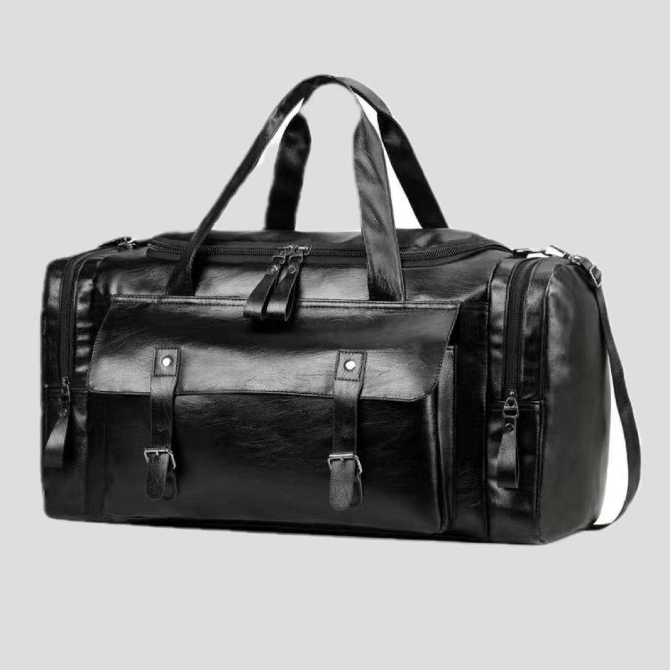 Men's Fashionable Large-Capacity Tote Shoulder Duffel Bag - Image 1