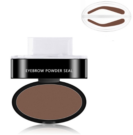 Eyebrow Powder Stamp Tint Stencil Kit Cosmetics Professional Makeup Waterproof Eye Brow Stamp Lift Eyebrow Enhancers Stencil Kit - Image 8