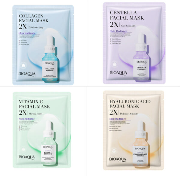 Collagen Face Mask Moisturizing Firming Face Sheet Mask Hyaluronic Acid Facial Masks Beauty Skin Care Gel Skin Care - Image 27