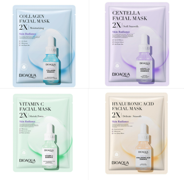 Collagen Face Mask Moisturizing Firming Face Sheet Mask Hyaluronic Acid Facial Masks Beauty Skin Care Gel Skin Care - Image 27