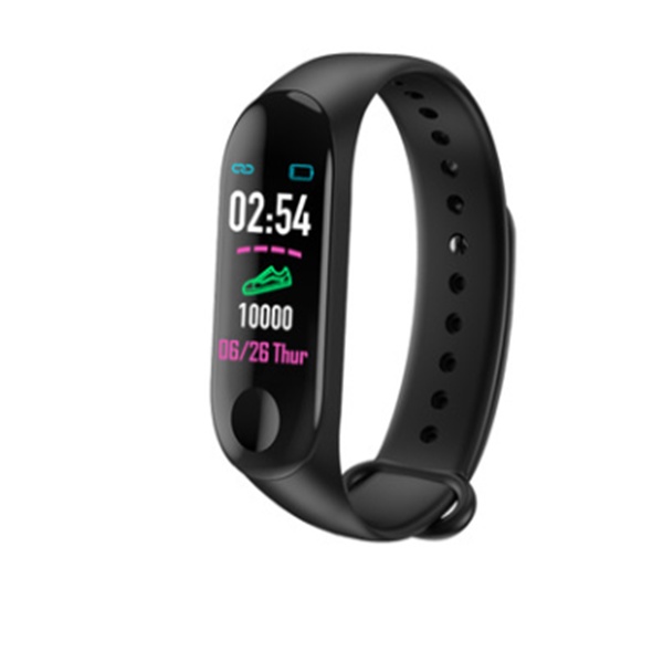 Compatible With , Smart Bracelet Heart Rate And Blood Pressure Exercise Meter Step Information Push Smart Reminder Color Bracelet - Image 2