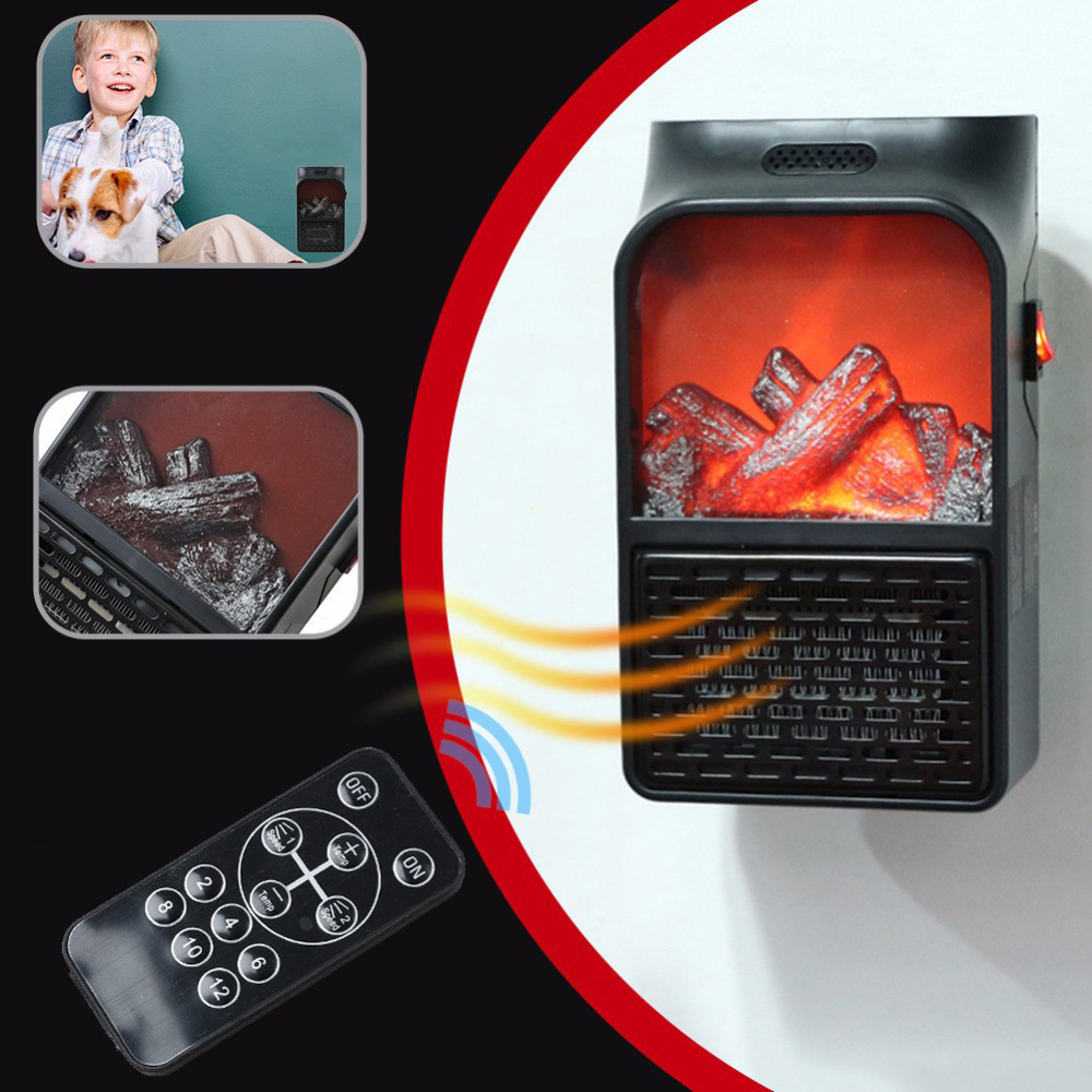 Flame Heater Household Mini Heater Multifunctional Heater - Image 1
