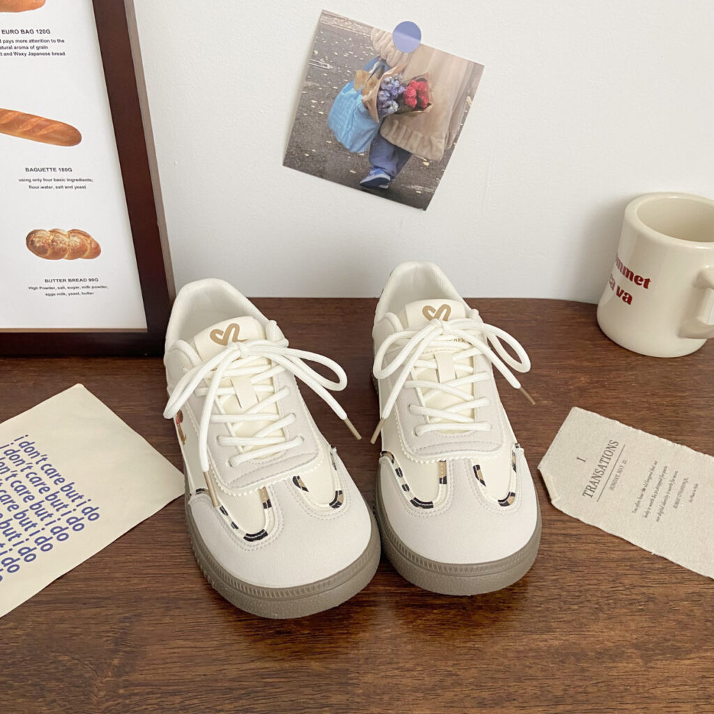 Women's Versatile Casual White Sneakers