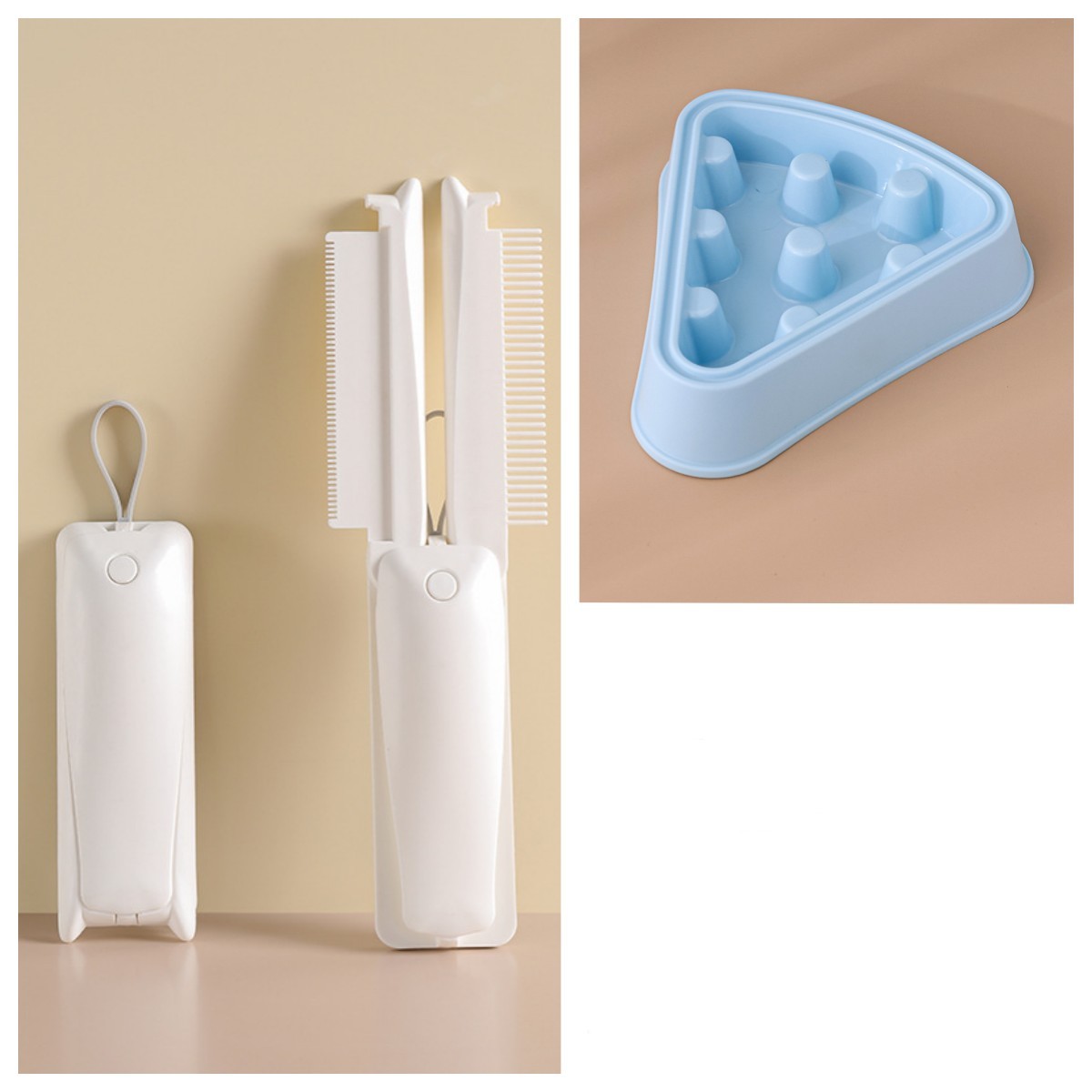Pet Groomer Pet Hair Removal Brush Cat Grooming Brush Dog Cat Massage Epilator To Remove Floating Hair Cat Hair Dog Pet Supplies - Image 5