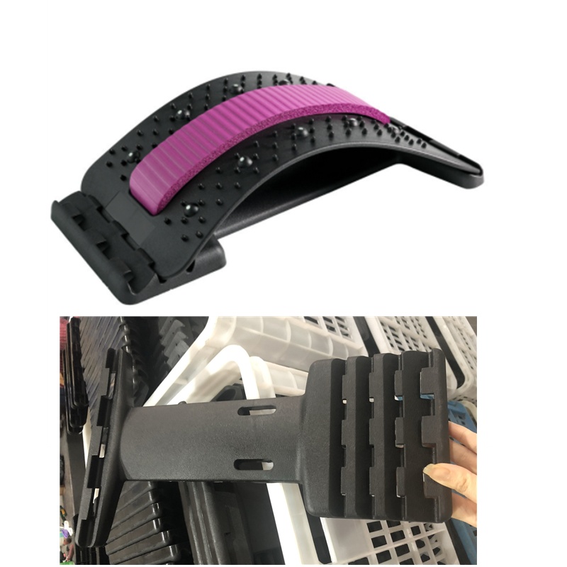 Back Stretcher Adjustable Back Cracker Massage Waist Neck Fitness Lumbar Cervical Spine Support Pain Relief - Image 22
