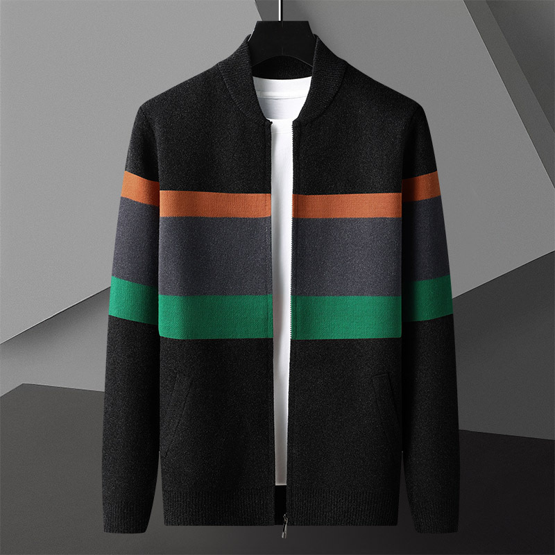 Mens Knitted Cardigan Sweater Jacket For Spring And Autumn Coats - Image 21
