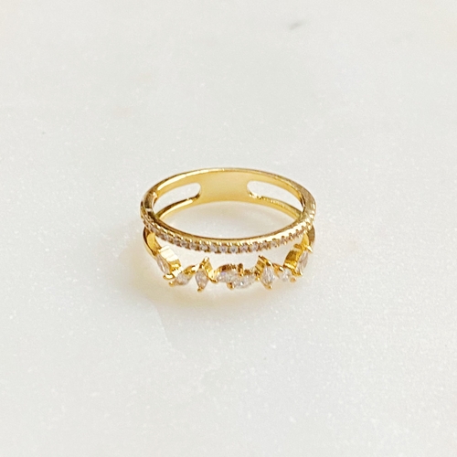 French Romance Jeweled Ring - Image 6