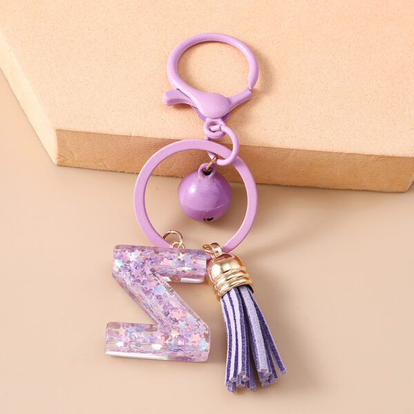 Fashionable Design Bell Tassel Keychain - Image 12