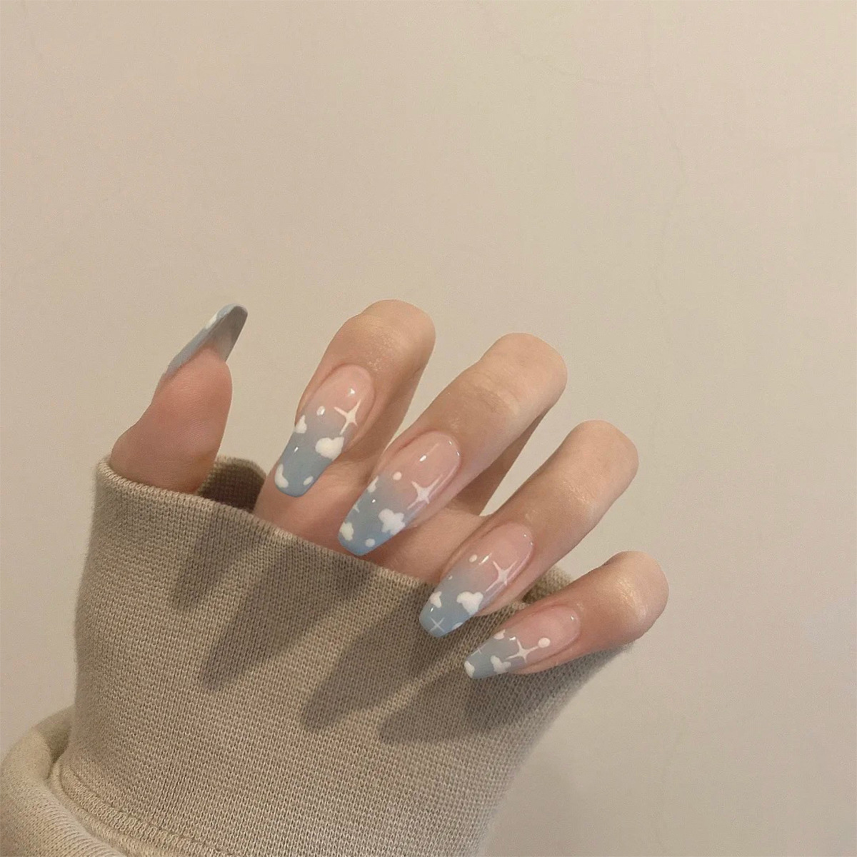 Wearing Nails Finished Soft Nails False Nails - Image 9