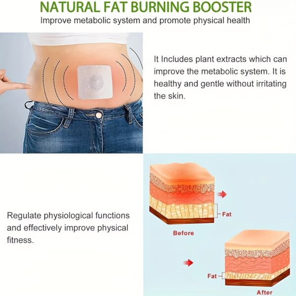 Navel Belly Button Patch Slimming Patch Abdomen Magnetic Detox Sticker - Image 40