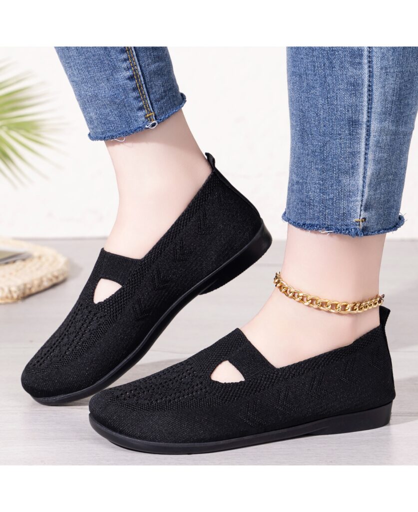 Fashionable Versatile Slip-on Old Beijing Cloth Shoes