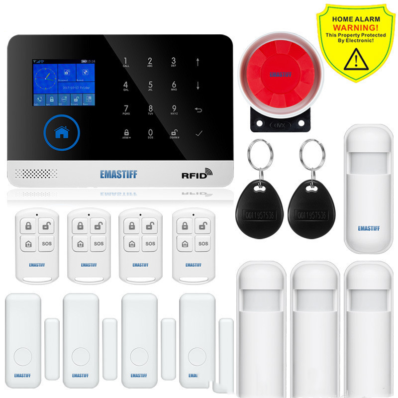 Smart Wireless GSM Store Door And Window Anti-theft Alarm - Image 1