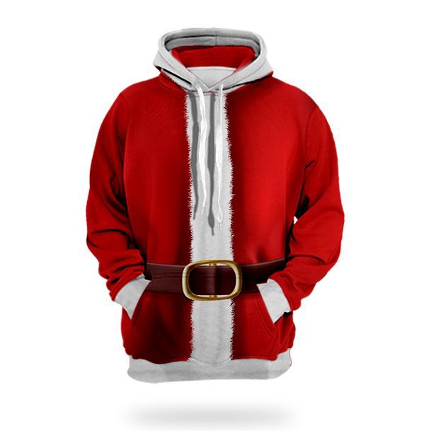 Couples Hoodie With 3D Digital Cat Print - Image 14