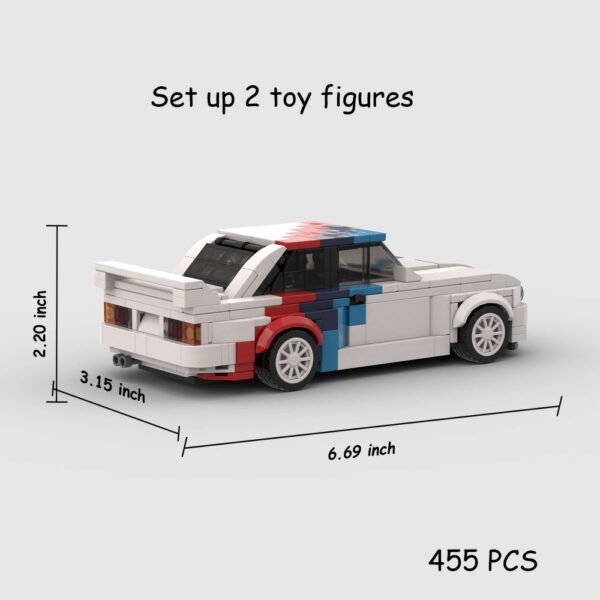 355PCS Sports Car Building Blocks,Speed Champions Cars Blocks Building Sets Toys,City Racing Cars DIY Building Bricks For Kids And Adults - Image 6