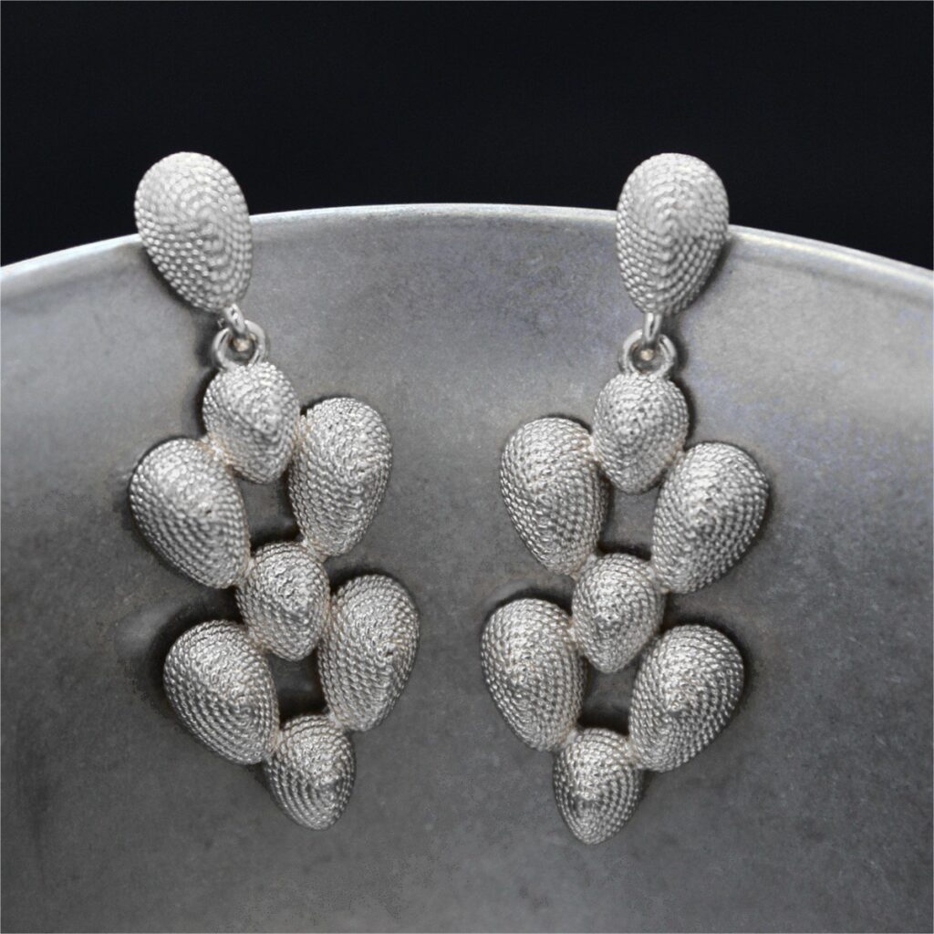 European And American French-style Vintage Plain Gold Earrings