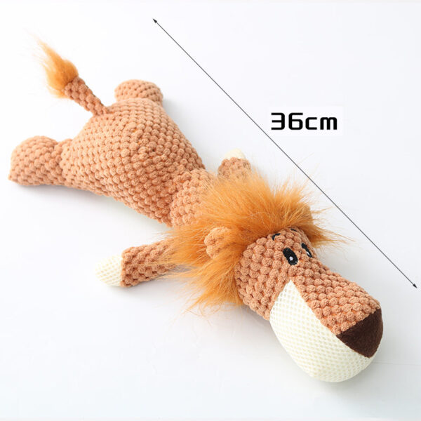 Plush Cartoon Puppy Dog Toy Pet Dog Chew Squeak Toys For Small Dogs Teeth Grinding Pet Products Dog Accessories - Image 8