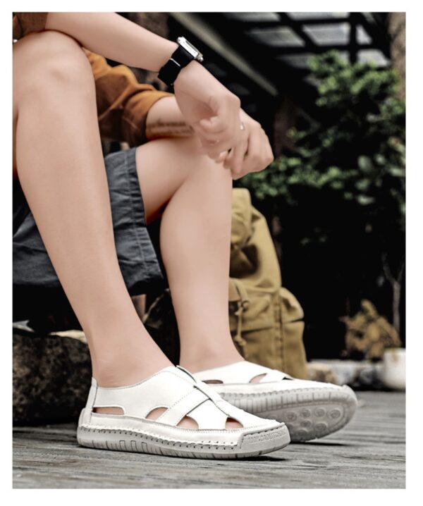 New Roman-style Flat Woven Soft-soled Lightweight - Image 12