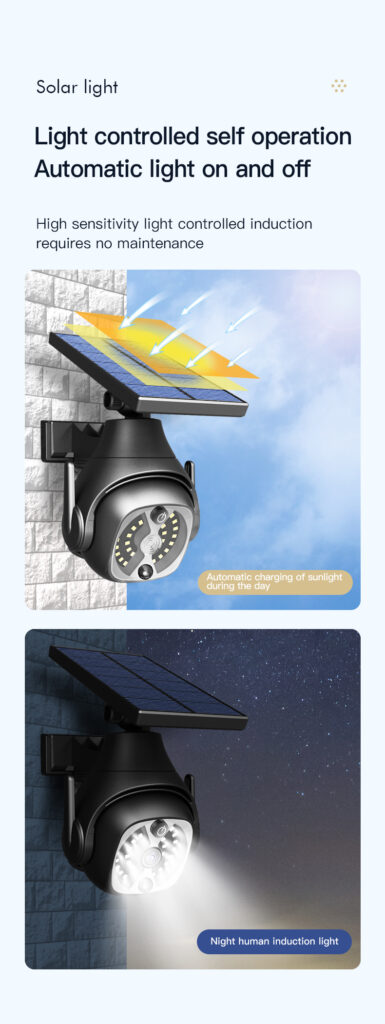 Solar Powered Outdoor Courtyard Lights Household Lighting Lights Human Sensing Lights Outdoor Waterproof Street Lights Balcony Solar Wall Lights
