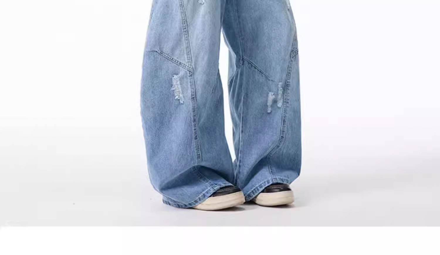 American-style Tailored Bootcut Jeans, Womens And Mens, Springautumn Vintage - Image 17