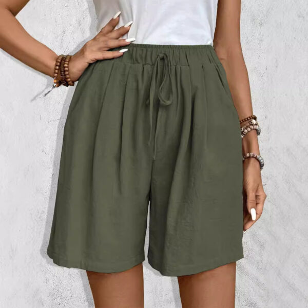 Ice Silk Wide-leg Shorts Casual And Versatile - Image 6