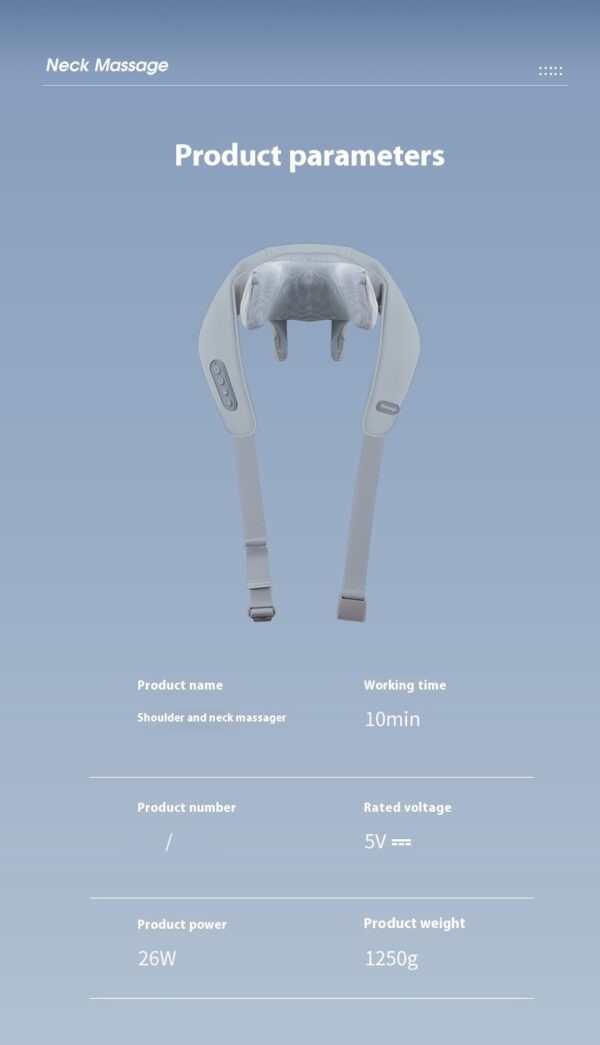 Neck Massager Back Waist Massage Instrument Multifunctional - Image 3