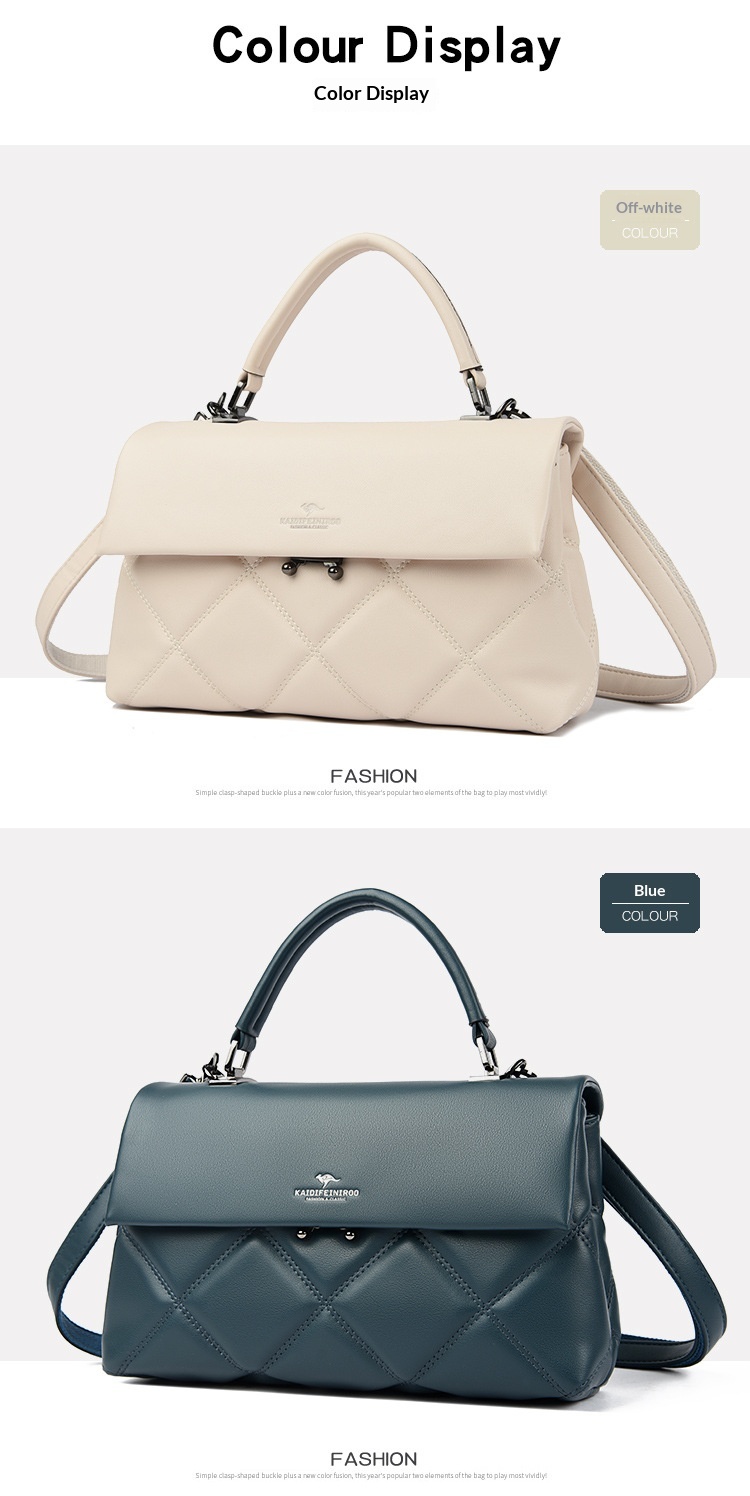 Ladies' Handheld Cross Shoulder Bag - Image 13
