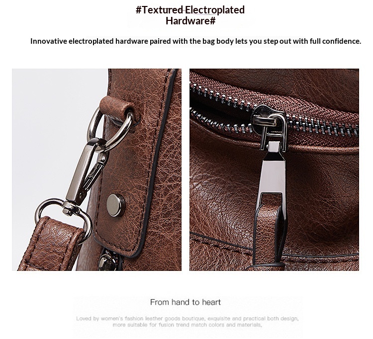 Crossbody Bag Handbag Style Vertical Square Shape - Image 17