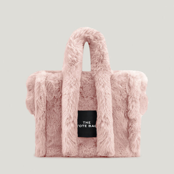 Plush Handheld Women's Bag Simple Plush - Image 6