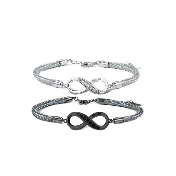 Creative Design All-Match Fashionable Couple Bracelets - Image 3
