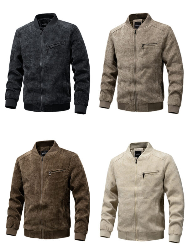 Men's Fashionable Retro Jacket Coat - Image 16