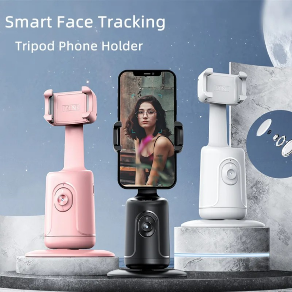 360 Auto Face Tracking Gimbal AI Smart Gimbal Face Tracking Auto Phone Holder For Smartphone Video Vlog Live Stabilizer Tripod - Image 27